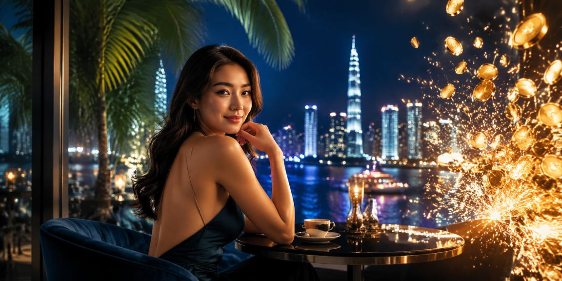 Người dùng tại TP.HCM uống cà phê trong khi tham gia casino và cá cược trực tuyến buổi sáng